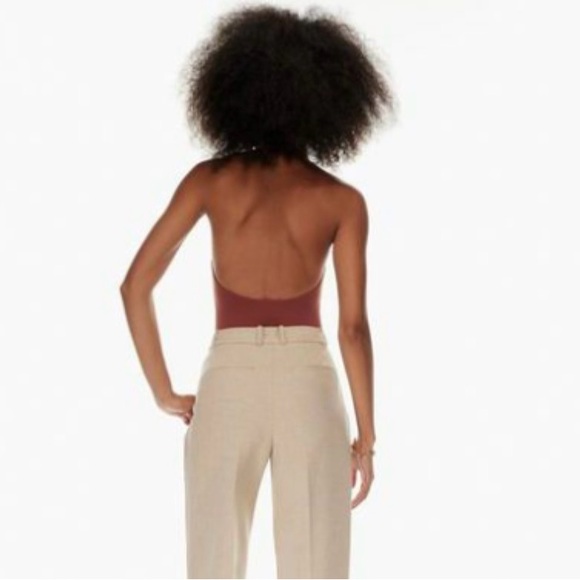 Babaton contour halter bodysuit red willow size XXS - Picture 2 of 6